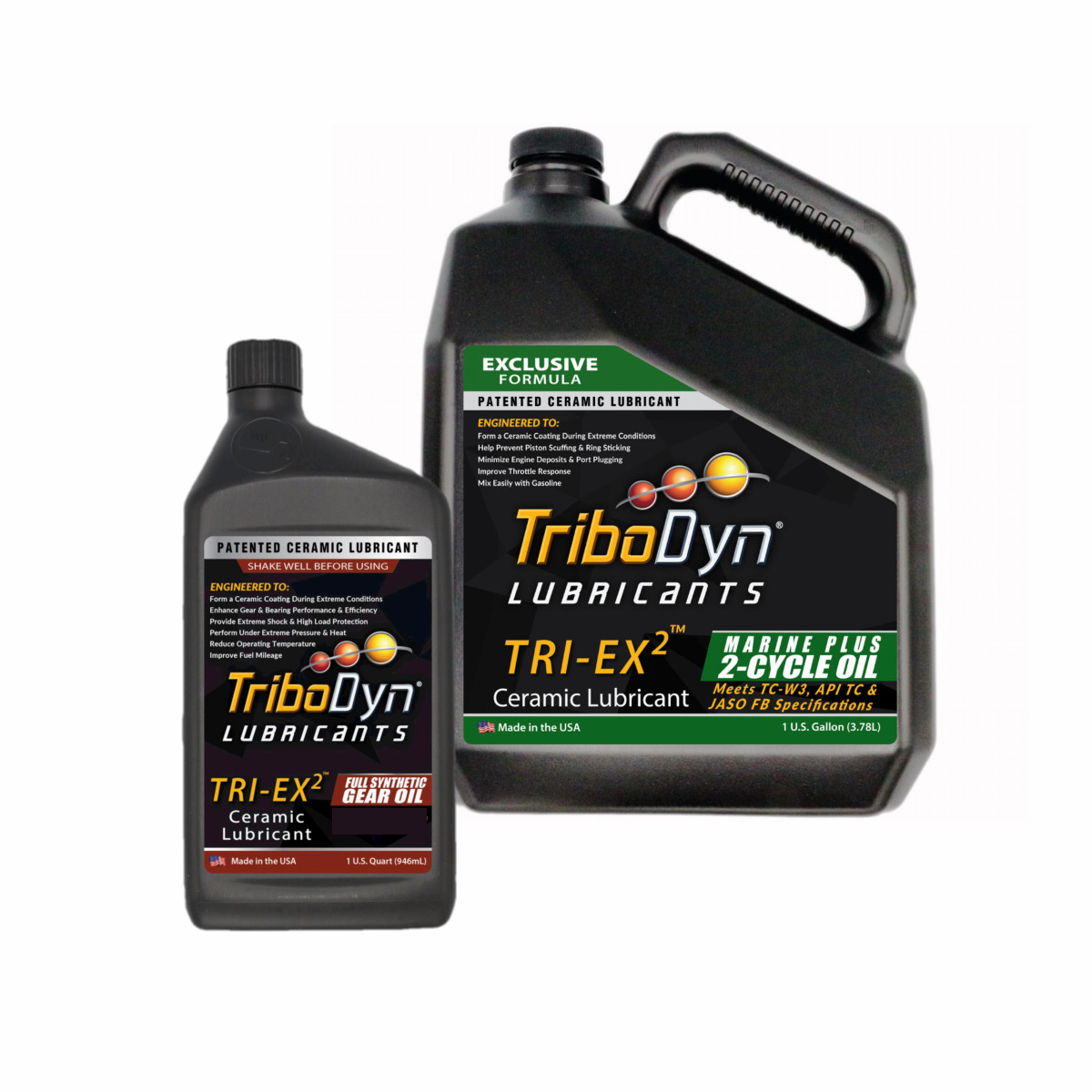 TriboDyn Marine Oil Collection for Engines and Lower Units