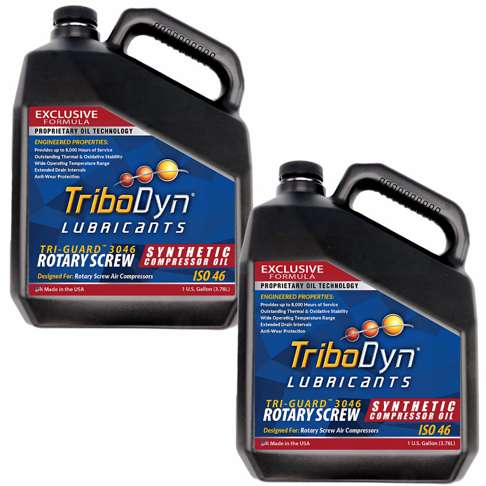 TriboDyn Tri-Guard 3046 ISO 46 Synthetic Compressor Oil - CoolBlueOil.com