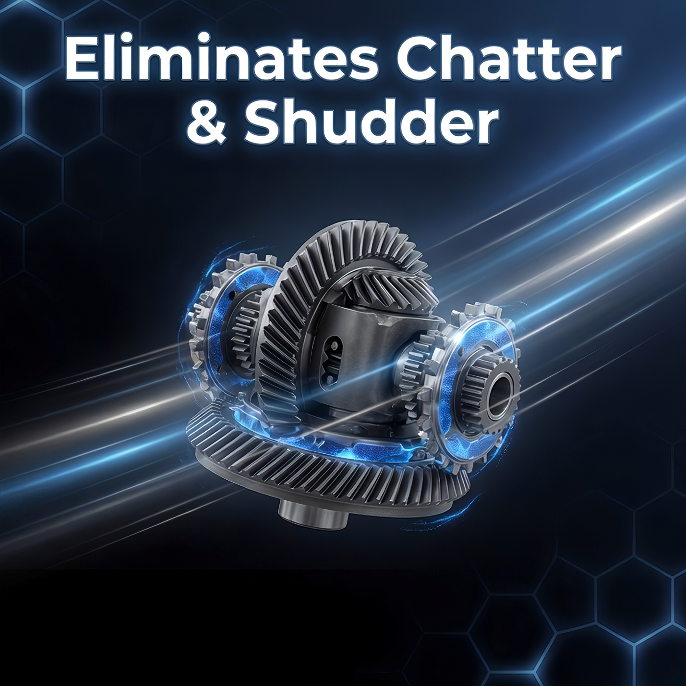 TriboDyn TRI-EX 75W-90 Limited Slip gear oil eliminates chatter and shudder in positraction differentials
