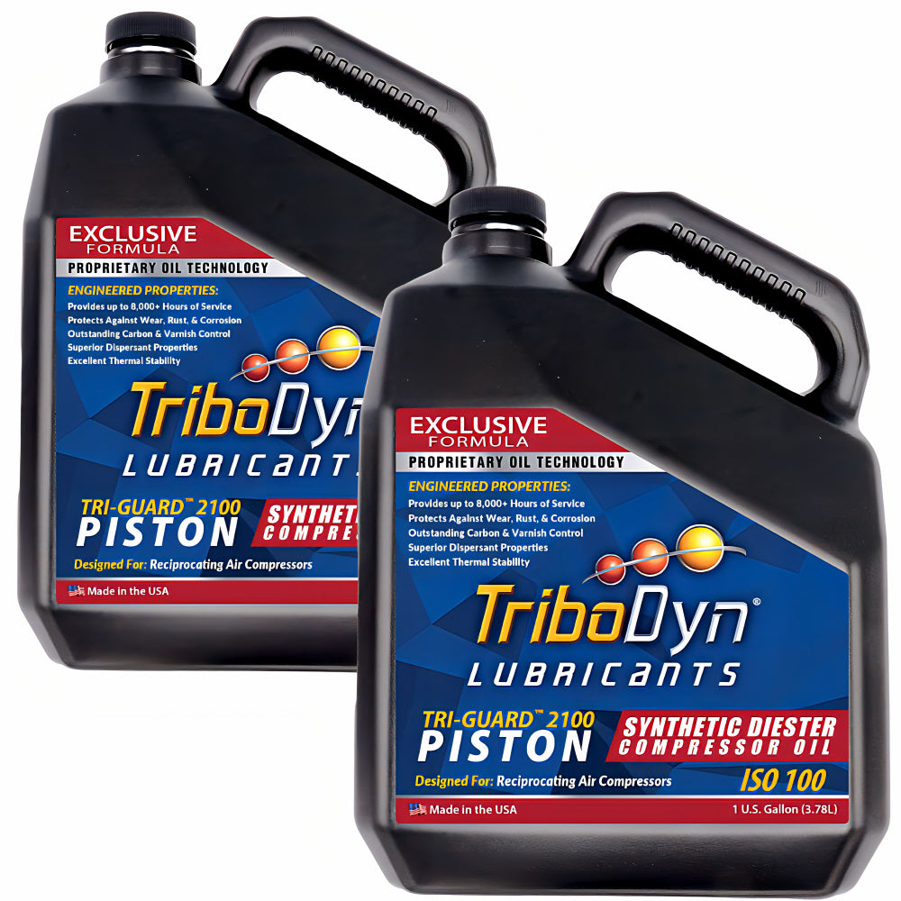 TriboDyn Tri-Guard 1100 ISO 100 Synthetic Piston Compressor Oil - CoolBlueOil.com