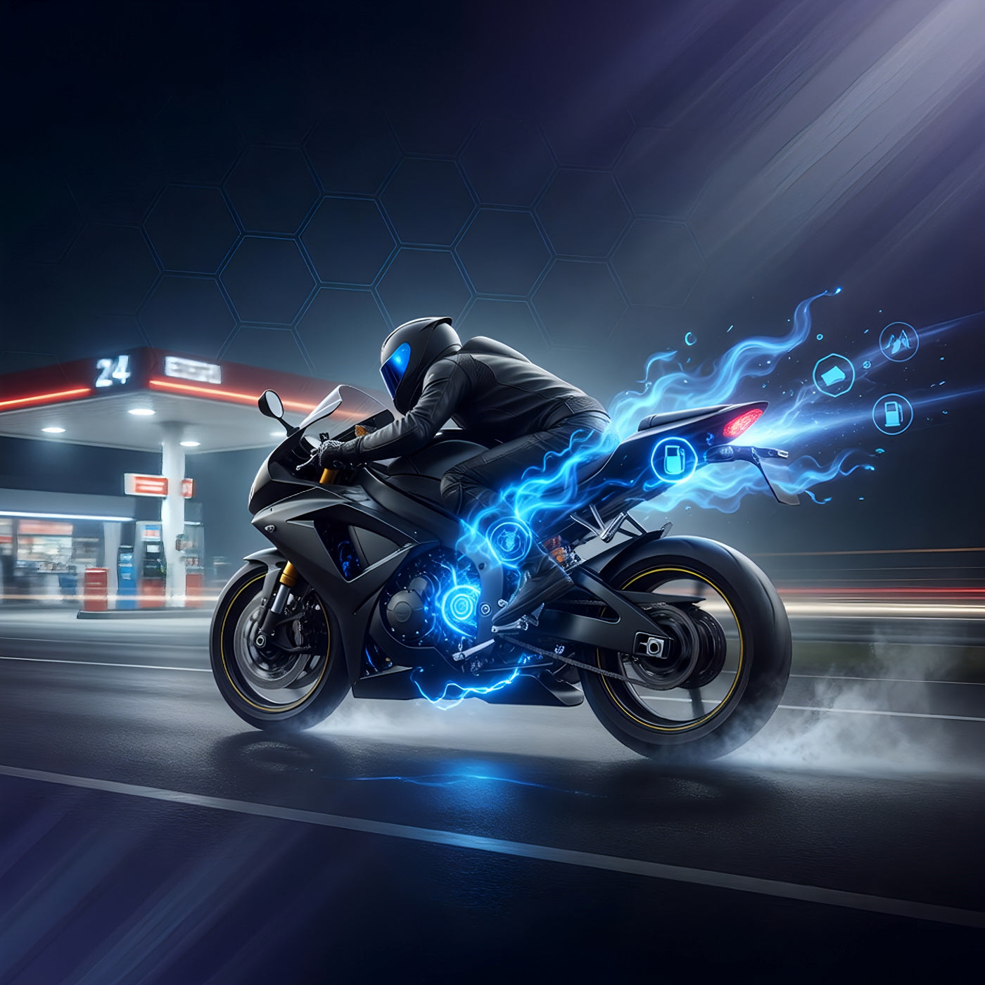 TriboDyn 20W-50 JASO MA2 Full Synthetic Motorcycle Oil – improved fuel mileage and long-term reliability