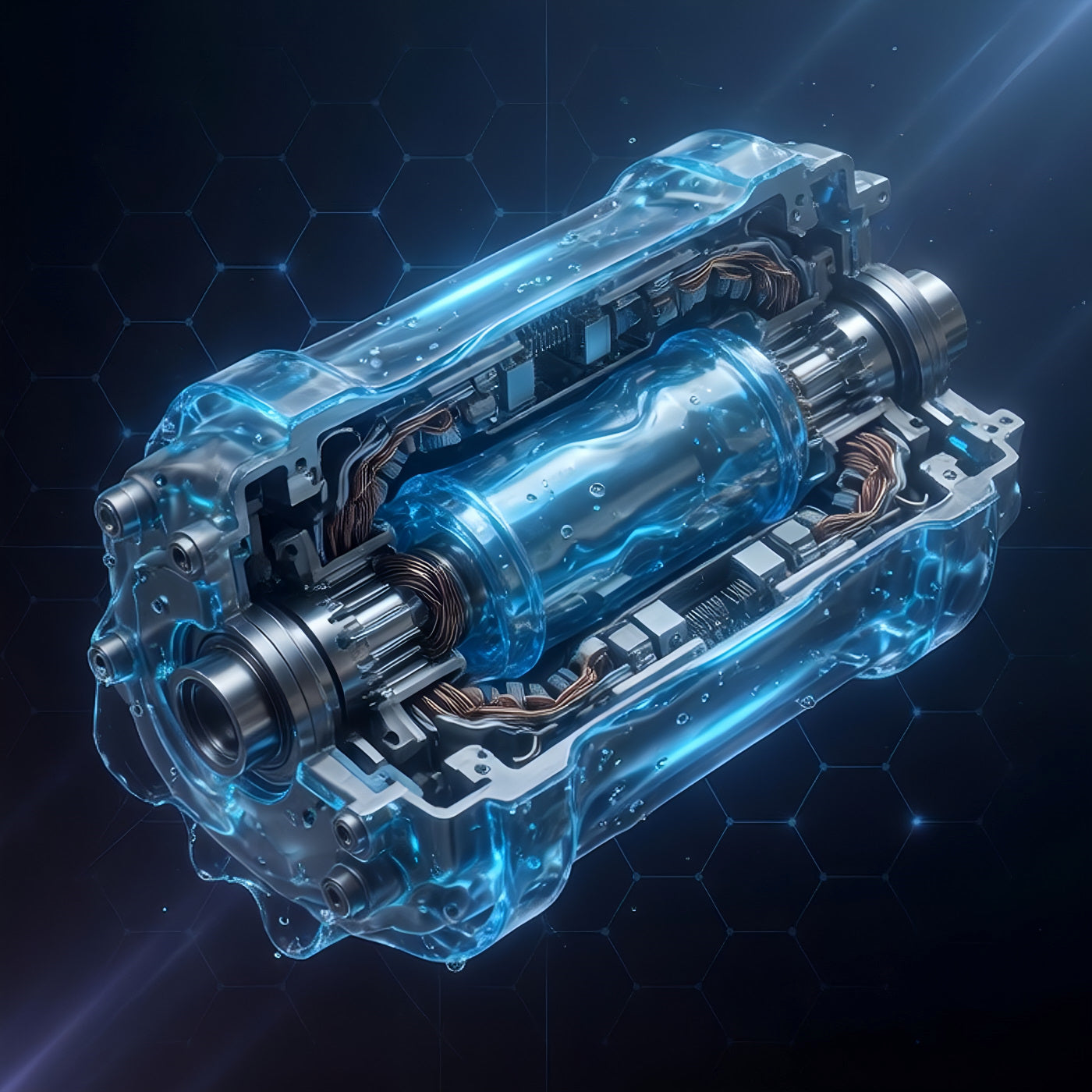 TriboDyn TRI-EX² Supercharger Oil with patented ceramic technology providing superior long-term protection through a durable protective film on supercharger internals against extreme heat, pressure, and wear