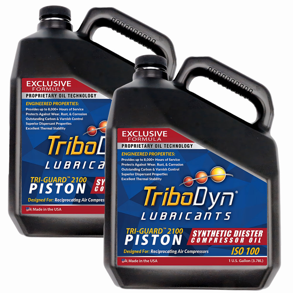 TriboDyn Tri-Guard 2100 Synthetic Diester ISO 100 Piston Compressor Oil - CoolBlueOil.com