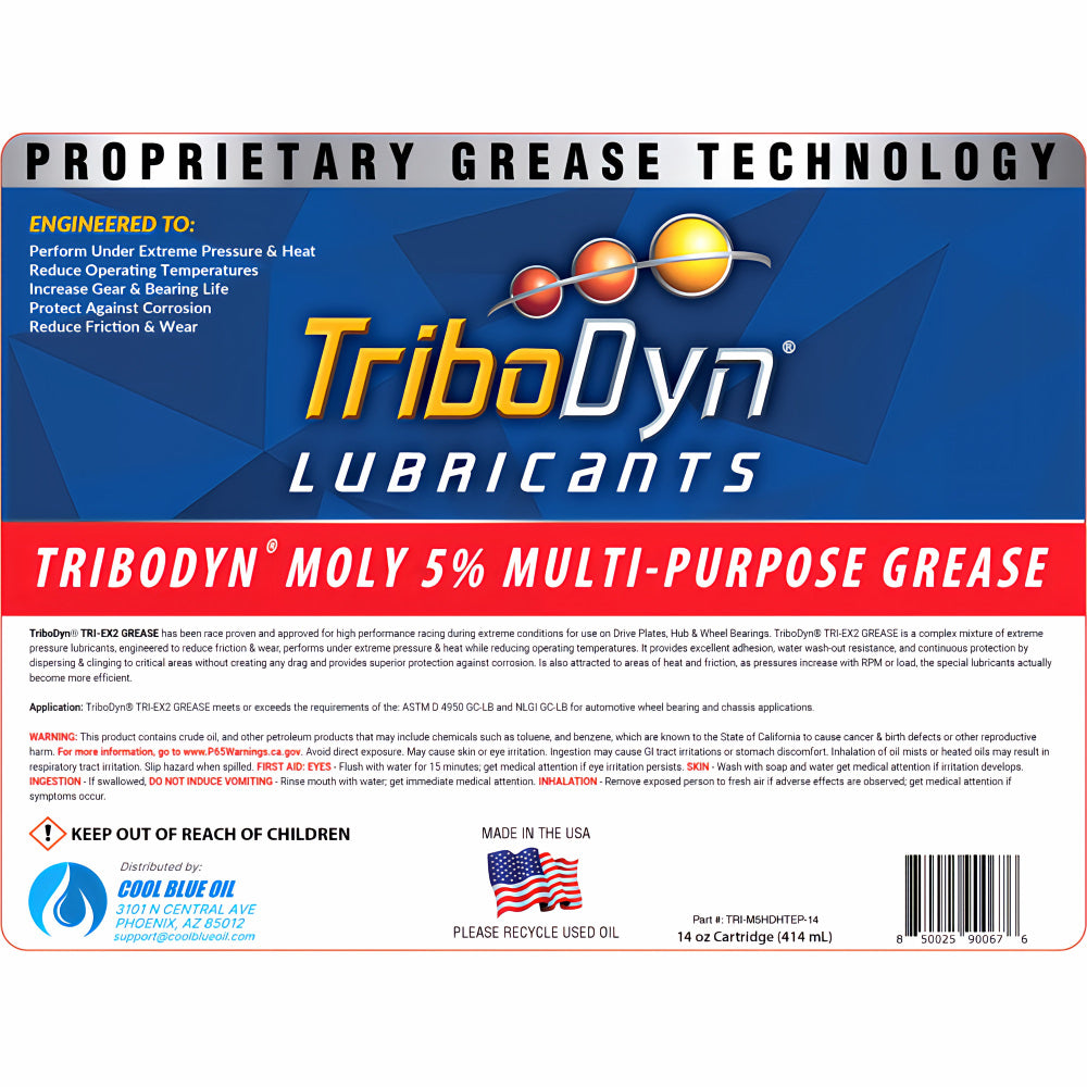 TRIBODYN 5% MOLY MULTI PURPOSE GREASE