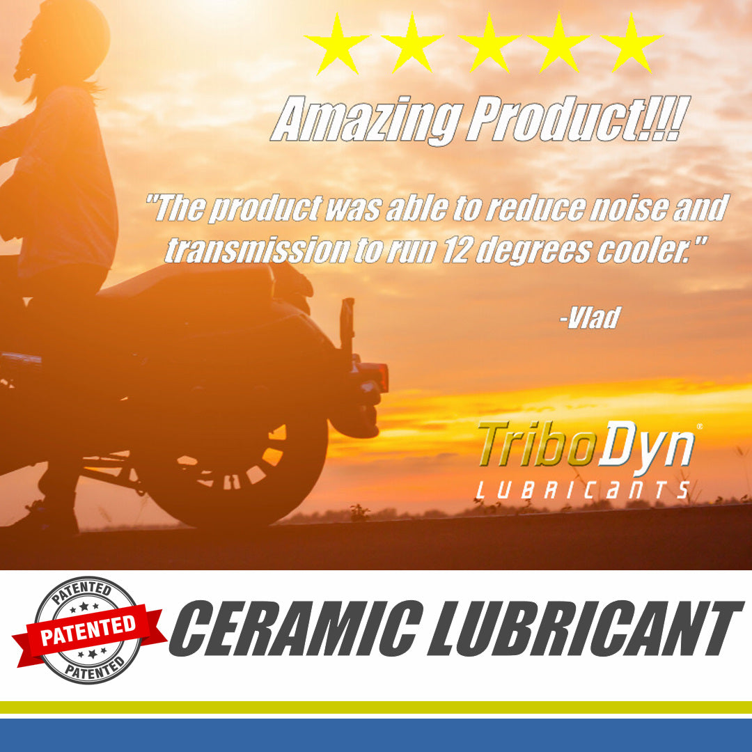 TriboDyn Synthetic 20W50 VTwin Motorcycle Oil with Ceramic Coating - CoolBlueOil.com