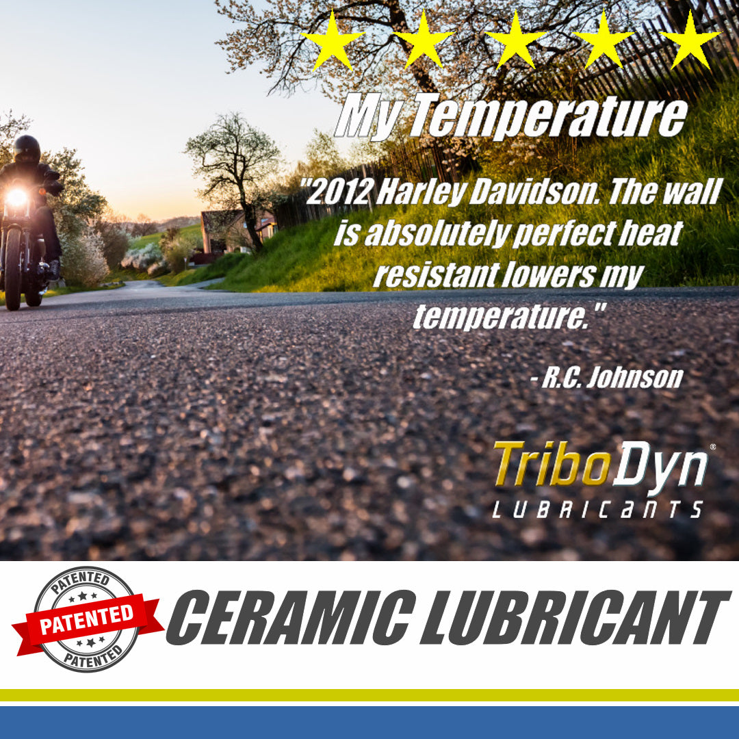 TriboDyn Synthetic 20W50 VTwin Motorcycle Oil with Ceramic Coating - CoolBlueOil.com