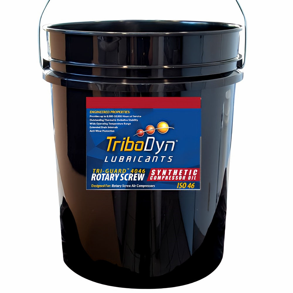 TriboDyn Tri-Guard 4046 ISO 46 Synthetic PAO Compressor Oil | 10,000 Hr Life - CoolBlueOil.com