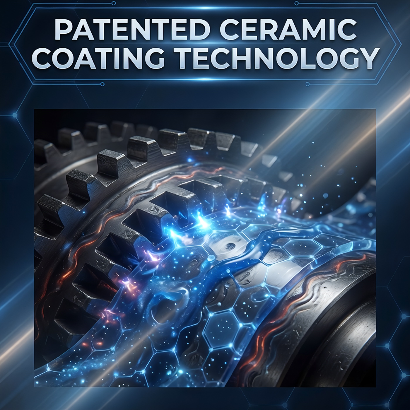 TriboDyn TRI-EX² Full Synthetic Gear Oil patented ceramic coating technology