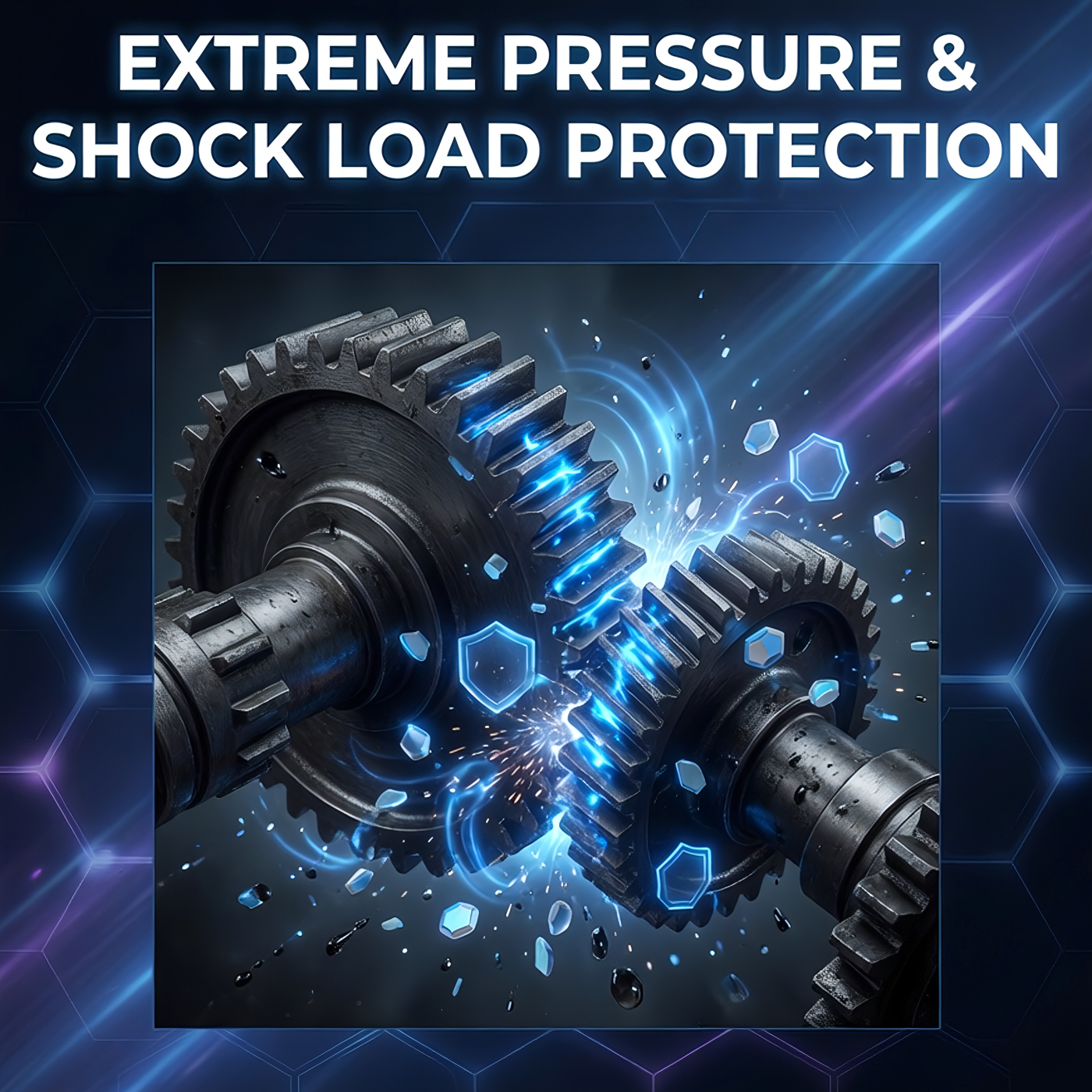 TriboDyn TRI-EX²  Full Synthetic Gear Oil extreme pressure and shock load protection