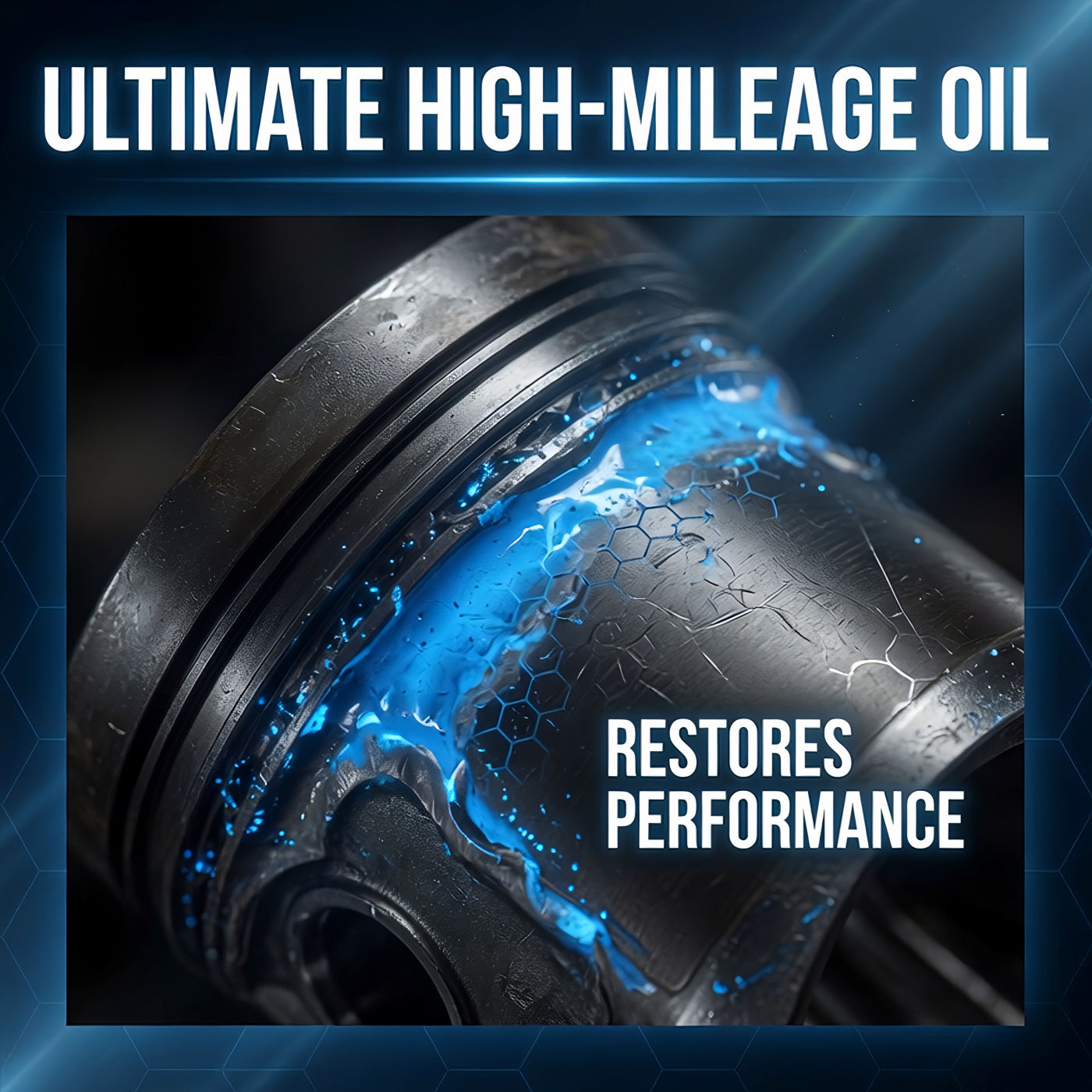 TriboDyn TRI-EX² Full Synthetic Motor Oil ultimate high-mileage oil that repairs pits and scars to restore performance