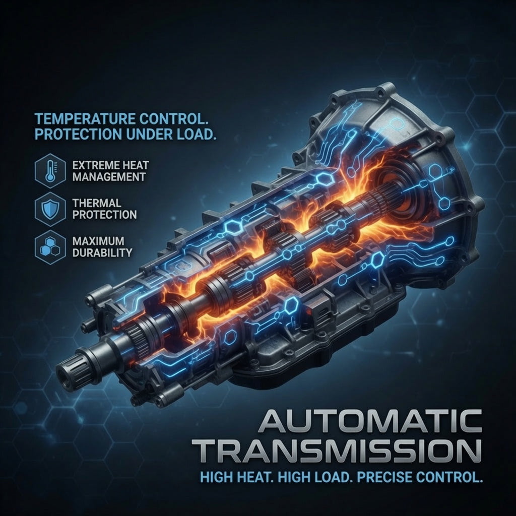 TriboDyn TRI-EX Full Synthetic MV-ATF performs reliably under extreme pressure and heat